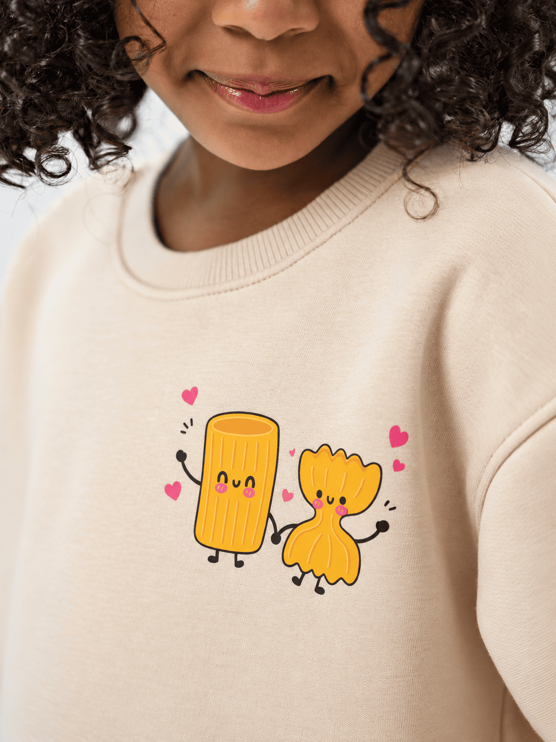 Girls’ Winter Sweatshirt – Pasta Club