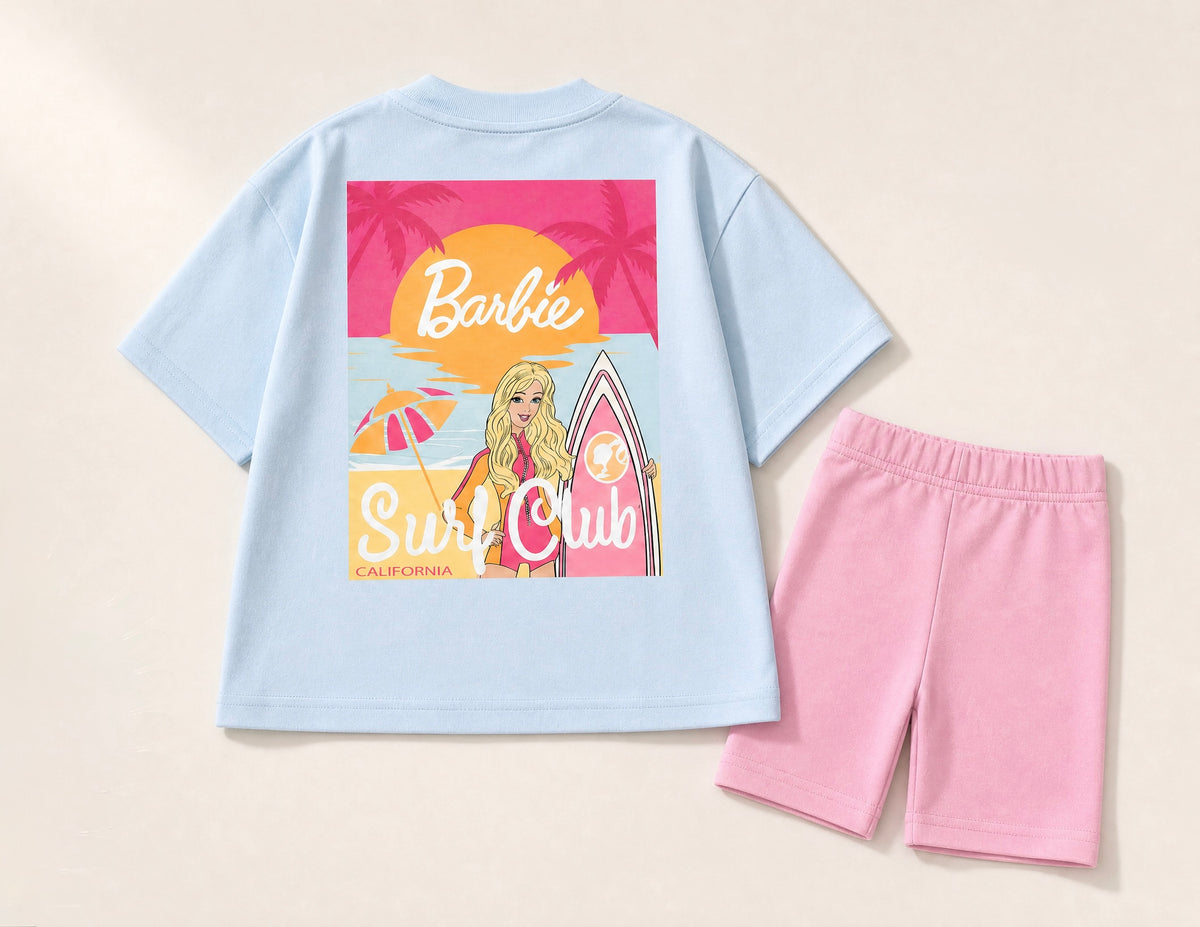 ZILLA Barbie Oversized Girls Set