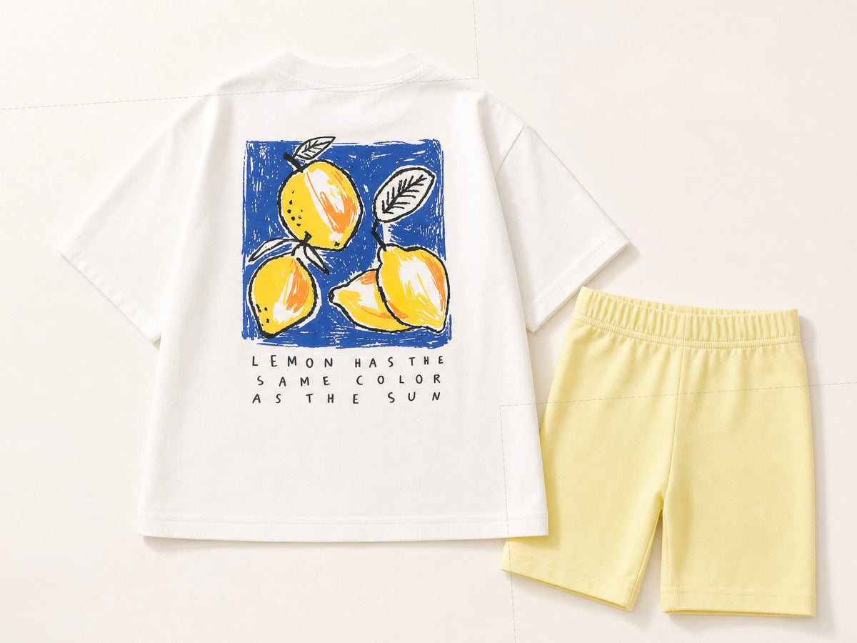 ZILLA Lemon Vibes Oversized Set