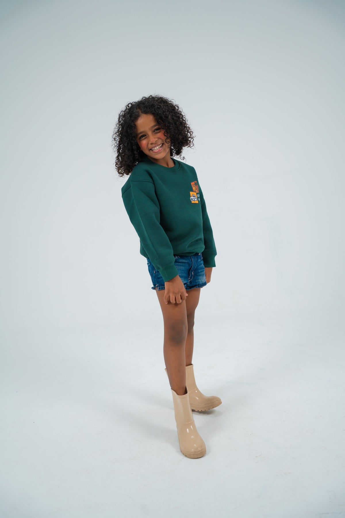 Kids’ Unisex Winter Sweatshirt – Egypt Vibes