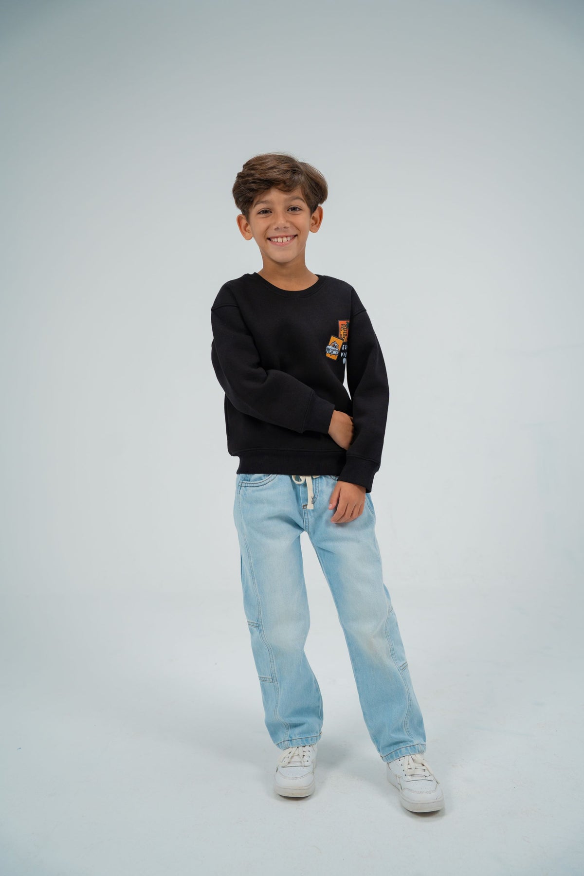 Kids’ Unisex Winter Sweatshirt – Egypt Vibes