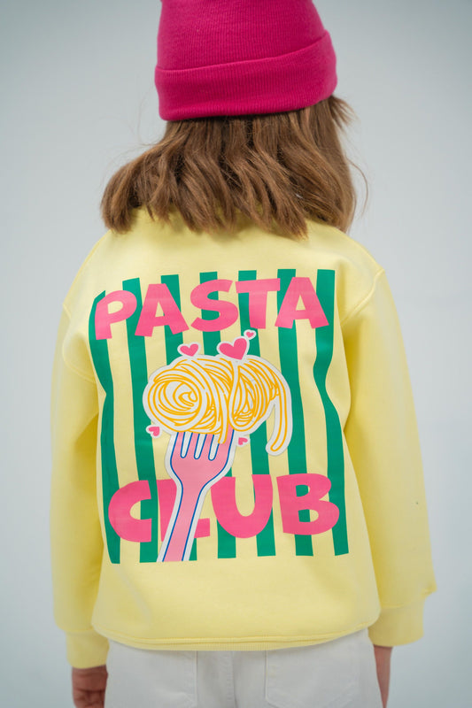 Girls’ Winter Sweatshirt – Pasta Club