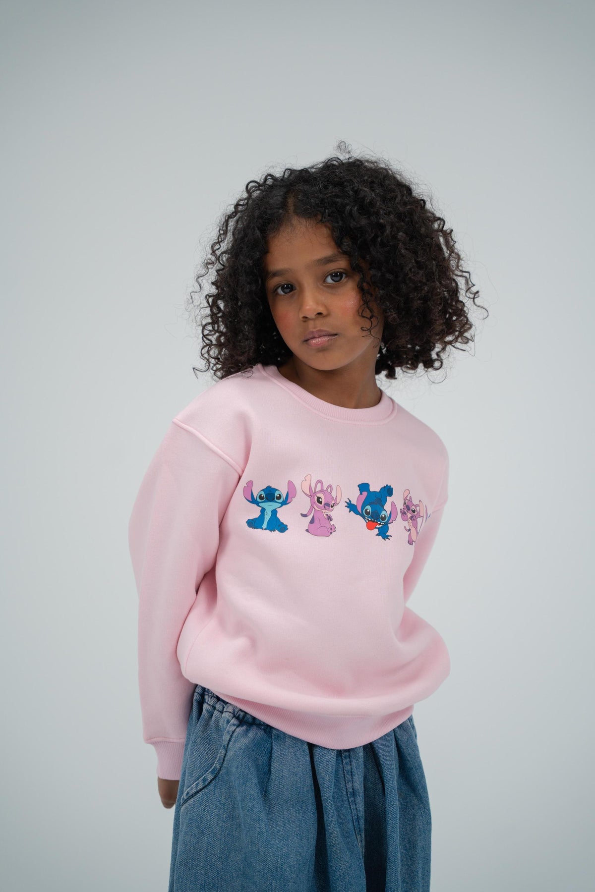 Kids’ Unisex Winter Sweatshirt – Stitch