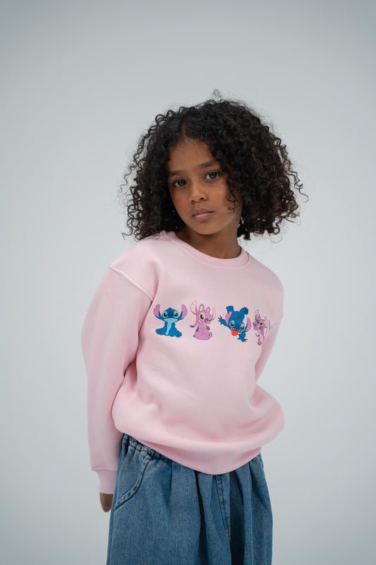 Kids’ Unisex Winter Sweatshirt – Stitch