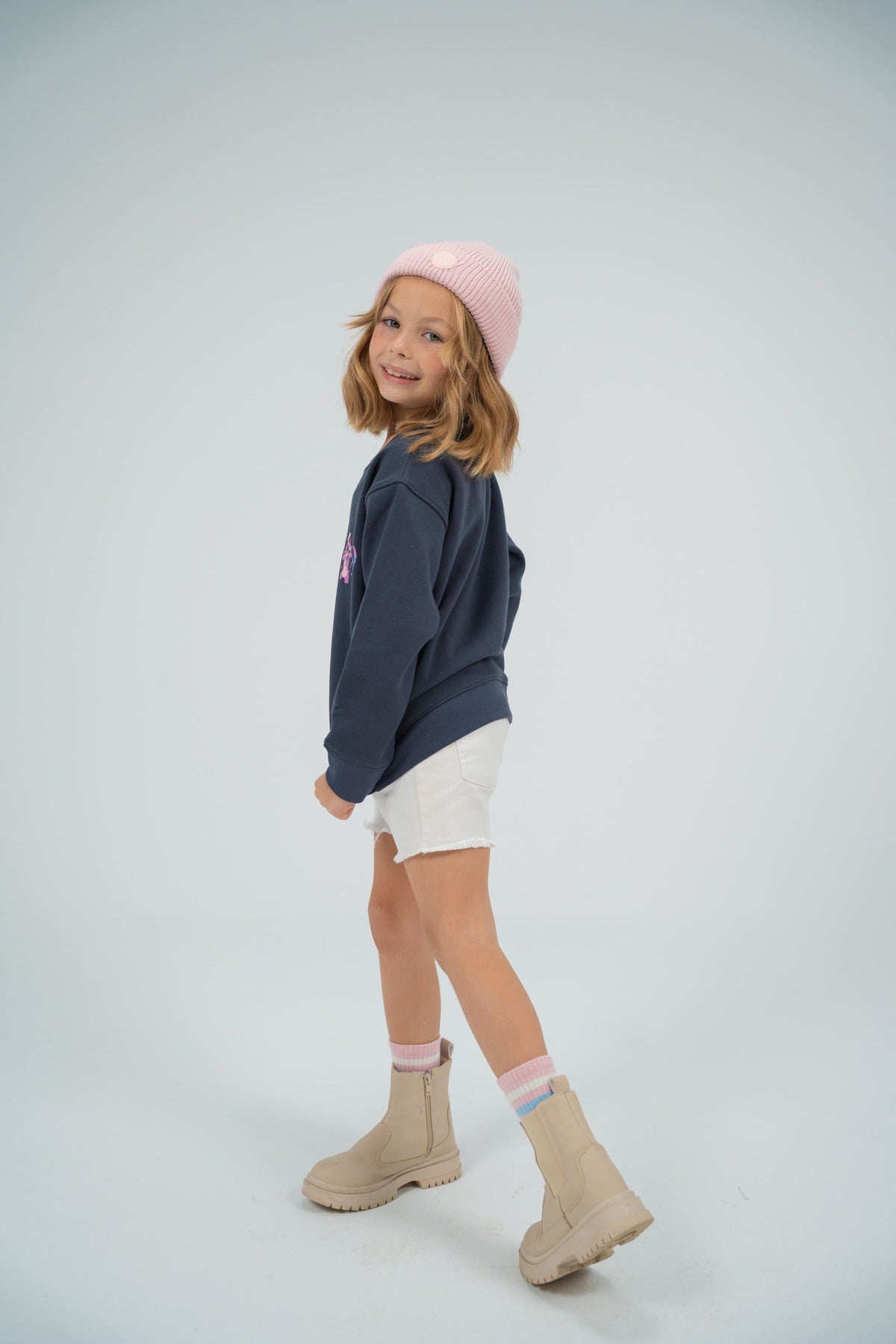 Kids’ Unisex Winter Sweatshirt – Stitch