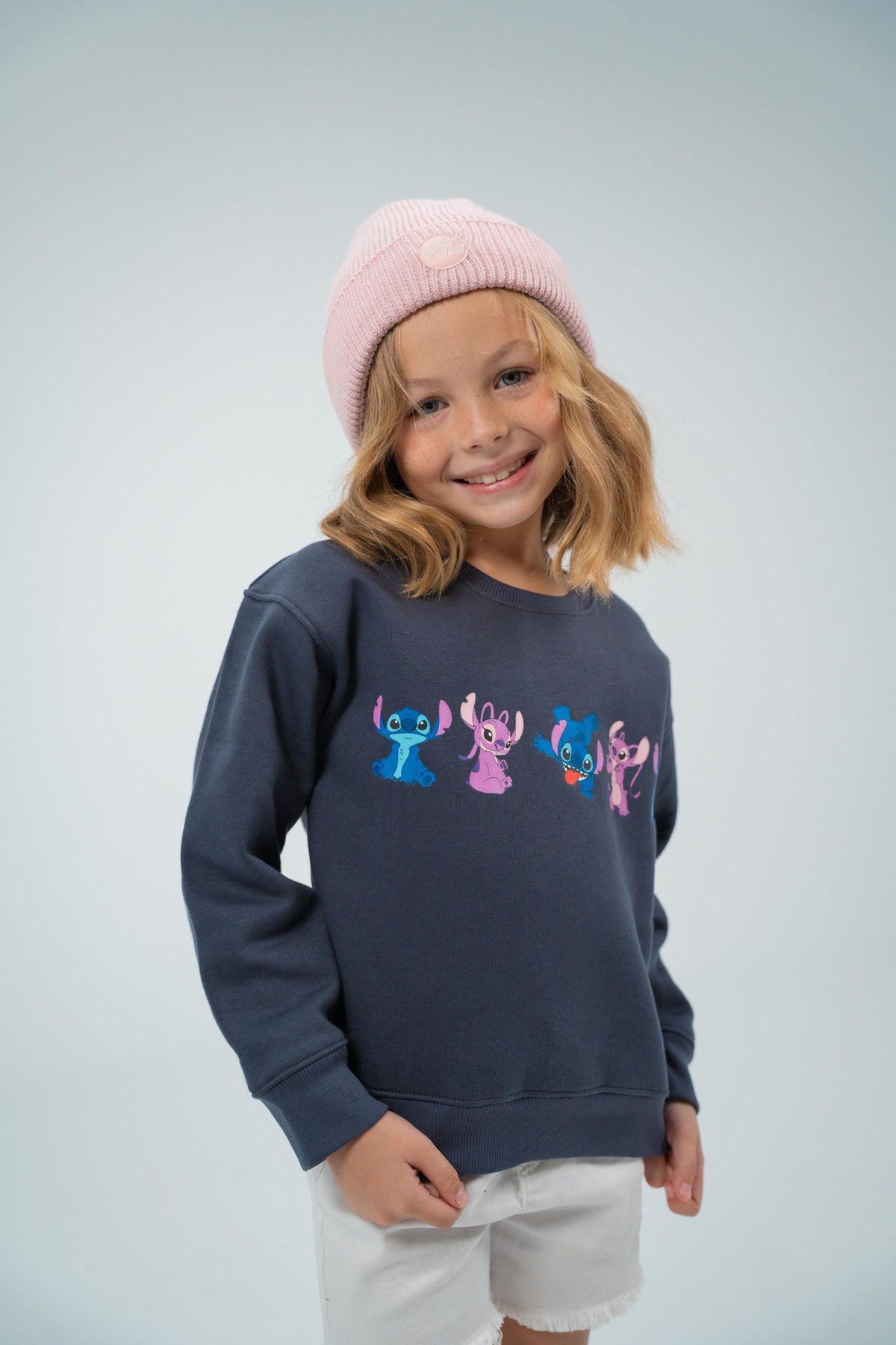 Kids’ Unisex Winter Sweatshirt – Stitch
